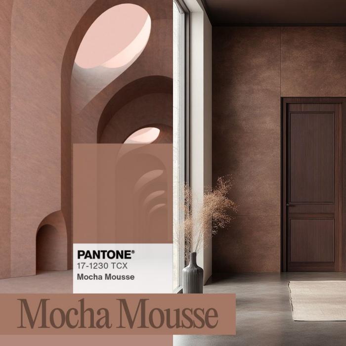 mocca mousse, 2025 trend  színe