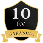 10 év garancia