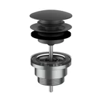 LAUFEN Click-clack leeresztő, PVD bevonattal, Matt Titanium Black