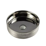 LUNART by AQUORE Milla 350 mosdó, Brushed Silver / Silver