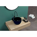 Lavabos Ceramica Taza Negra kerámia mosdó