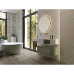 CIFRE Alure Dekor Oval Ivory Mate csempe 30x75