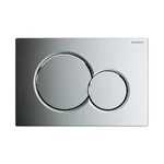 GEBERIT Sigma01 működtetőlap 2 mennyiséges öblítéshez, fényes króm