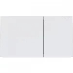 GEBERIT Sigma70 SQUARE működtetőlap 2 mennyiséges öblítéshez, matt fehér