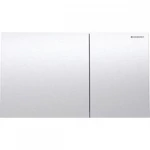 GEBERIT Sigma70 SQUARE működtetőlap 2 mennyiséges öblítéshez, szálcsiszolt
