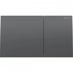 GEBERIT Sigma70 SQUARE működtetőlap 2 mennyiséges öblítéshez, fekete króm