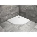 RADAWAY Doros A íves akril zuhanytálca szifonnal 90x90, fehér