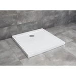 RADAWAY Doros C szögletes akril zuhanytálca szifonnal 90x90, fehér