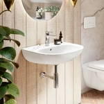 VILLEROY O.Novo íves mosdó 600x460, Glossy White Alpin