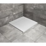 RADAWAY Teos C szögletes műmárvány zuhanytálca szifonnal 90x90, fehér