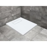 RADAWAY Doris C szögletes műmárvány zuhanytálca szifonnal 90x90, fehér