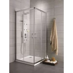 RADAWAY Premium Plus C 1900 zuhanykabin szögletes átlátszó üveggel 80x80