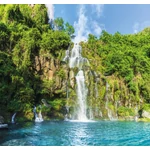 HB SPC/vinyl vízálló fali panel, Cormoran Waterfalls (2605 x 2802 mm)