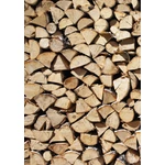 HB SPC/vinyl vízálló fali panel, Pile of Wood (2605 x 1868 mm)
