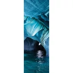 HB SPC/vinyl vízálló fali panel, Blue Marble Cave (2605 x 934 mm)