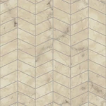 HB SPC/vinyl vízálló fali panel, Ancient Siena Marble Herringbone Tile
