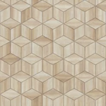 HB SPC/vinyl vízálló fali panel, Natural Ash Wood Cubes