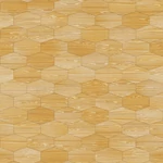 HB SPC/vinyl vízálló fali panel, Oak Wood Hexagon