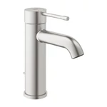 GROHE Essence mosdócsaptelep leeresztővel S-es méret, Brushed Supersteel