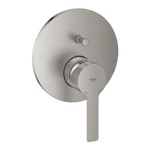 GROHE Lineare egykaros falba épített zuhanycsaptelep, 2 funkciós, Supersteel