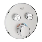 GROHE Grohtherm SmartControl termosztátos falsík alatti zuhanycsaptelep, Supersteel