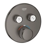 GROHE Grohtherm SmartControl termosztátos falsík alatti zuhanycsaptelep, Brushed Hard Graphite