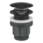 GROHE Push-Open leeresztő túlfolyós mosdókhoz, Matt Black