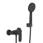 LUNART PELLA zuhanycsaptelep zuhanyszettel, Matt Black