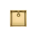 REGINOX New York 40x40 rozsdamentes mosogató, Gold Flax