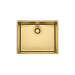 REGINOX New York 50x40 rozsdamentes mosogató, Gold Flax