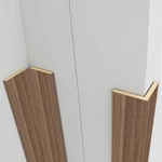 AGT LAMBRI Univerzális élzáró LB-2002, Matt Light Walnut 239