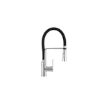 LUNART Lacy konyhai csaptelep, Black Chrome