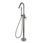 RamonSoler Urban Chic szabadon álló kád- és zuhanycsaptelep zuhanyszettel, Brushed Nickel