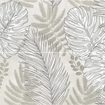 LUNART A Casa Inserto Frozen Leaves Ice A+B csempe Nat./Ret. 25x75