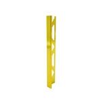 Polírozott alumínium L profil 2700x10mm, arany