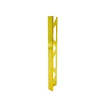 Polírozott alumínium L profil 2700x10mm, arany