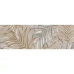 LUNART Brilla B Foglie Sabbia csempe Nat./Ret. 25x75