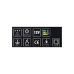 LUNART Noah 600 led tükör 4000K/5700K 30W, dupla szenzor, páramentesítő funkció, USB kimenet