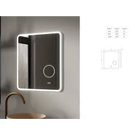LUNART Noah 600 led tükör 4000K/5700K 30W, dupla szenzor, páramentesítő funkció, USB kimenet