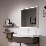 LUNART Maxim 600 led tükör 4000K/5700K 30W, dupla szenzor, páramentesítő funkció, USB kimenet