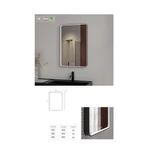 LUNART Odin 600 led tükör 2700K/6500K 30W, dupla szenzor, páramentesítő funkció