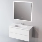 LUNART Cooper 100 természetes fényű (4000K) LED tükör háttérvilágítással, páramentesítő funkcióval