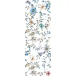 SAVOIA Botanical Dekor Romantic csempe 25x75cm 1,5 m2/doboz