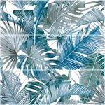 SAVOIA Botanical Dekor Blue Forest A+B+C csempe 25x75cm 1,12 m2/doboz