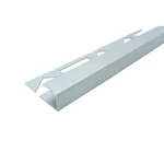 Szögletes, polírozott alumínium élprofil 2700x10mm, króm