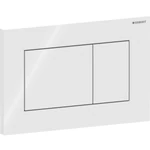 GEBERIT Sigma01 SQUARE működtetőlap 2 mennyiséges öblítéshez, fehér