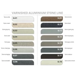 Progress Projolly Square Stone Line szögletes alumínium élprofil 2700x10mm, Grey