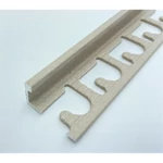 Progress Proterminal Stone Line alumínium L profil 2700x10mm, Sand