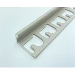 Progress Proterminal Stone Line alumínium L profil 2700x10mm, Cristal Grey