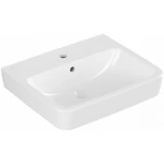 VILLEROY O.Novo szögletes mosdó 550x460, Glossy White Alpin